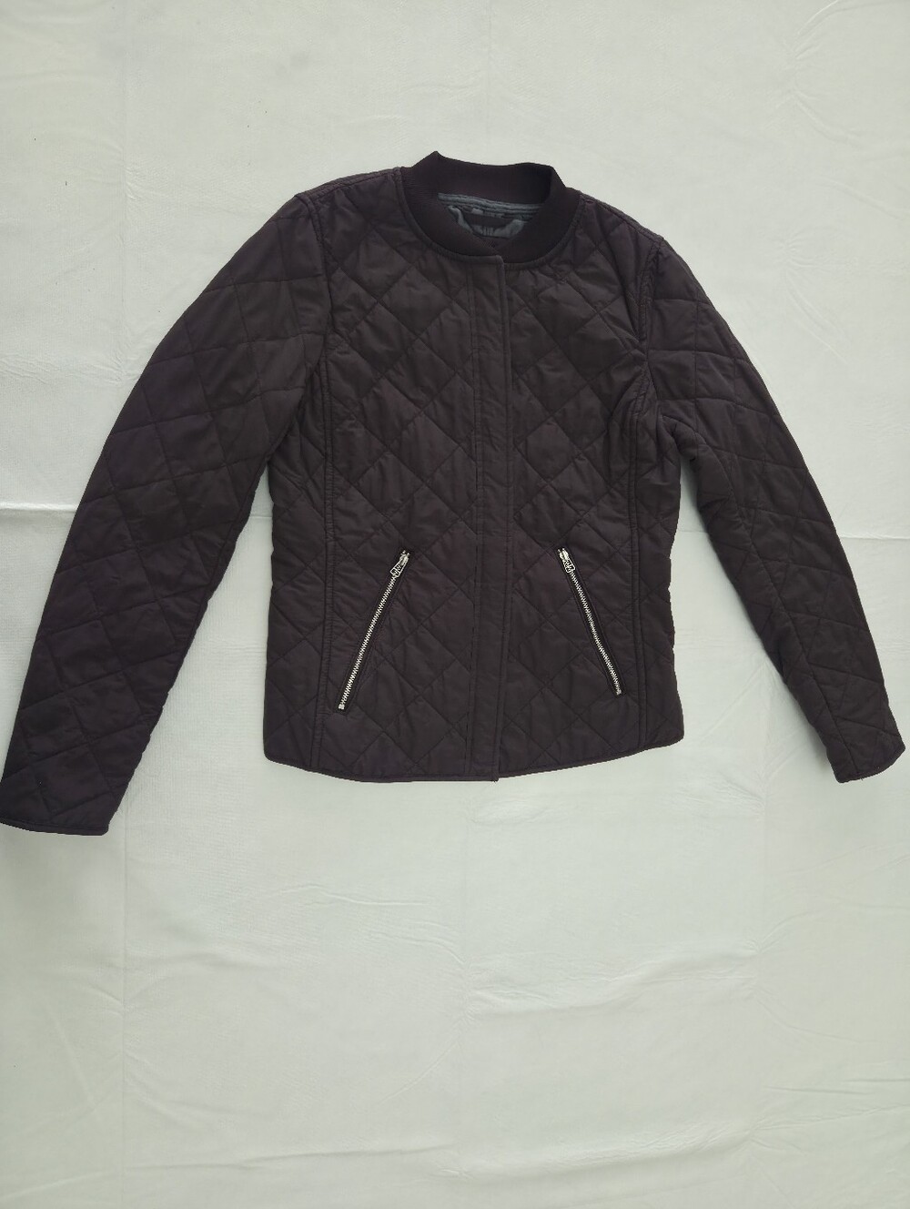 GAP Quilted Bomber Jacket - Brown
